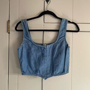 Rue21 Denim Blue Women's Crop Top